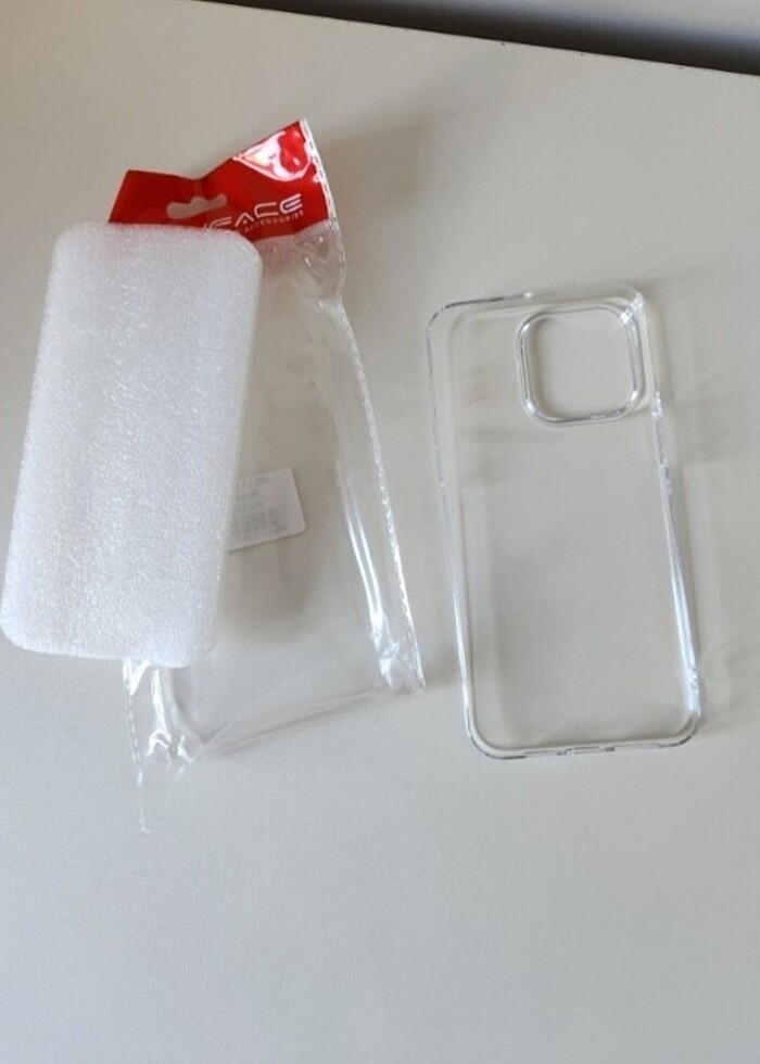 iphone 15 pro Max uyumlu şeffaf darbe emici silikon kılıf - Görsel 2