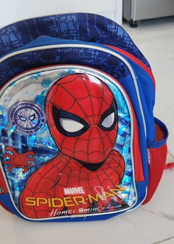Renkli Spiderman Çocuk Okul Çantası(orjinal üründür)