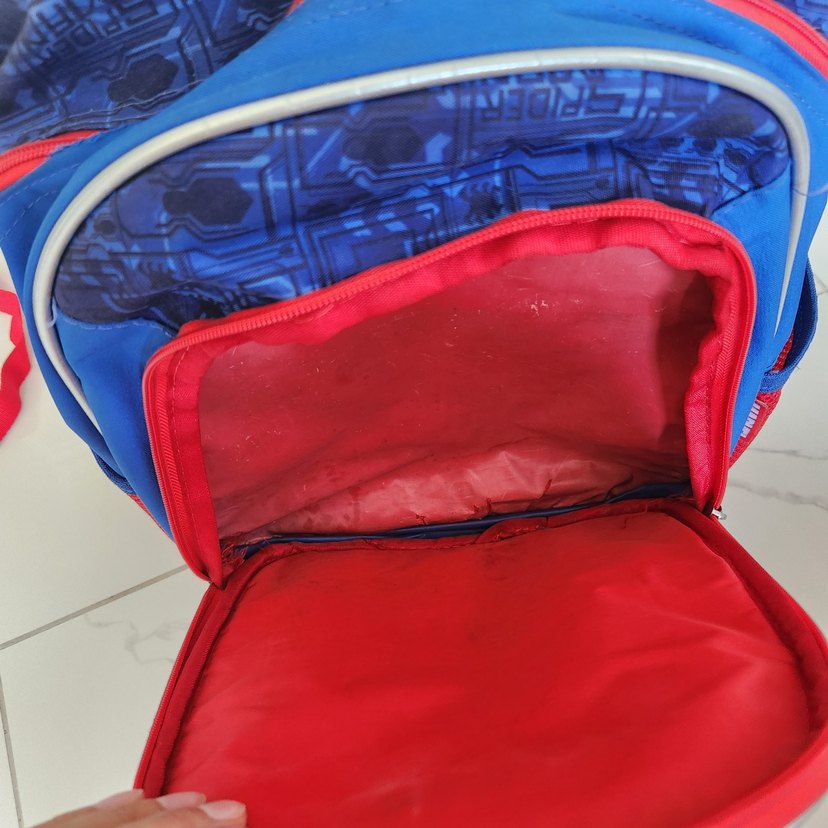 Renkli Spiderman Çocuk Okul Çantası(orjinal üründür) - Görsel 4
