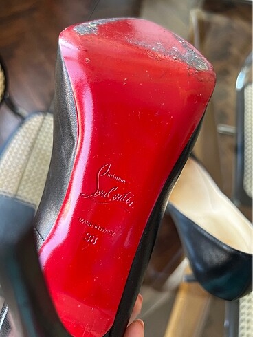 38 Beden siyah Renk louboutin