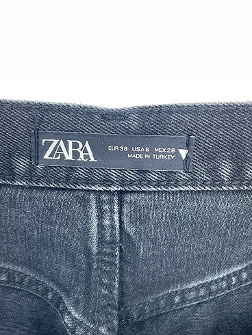 38 Beden siyah Renk Zara Jean / Kot %70 İndirimli.