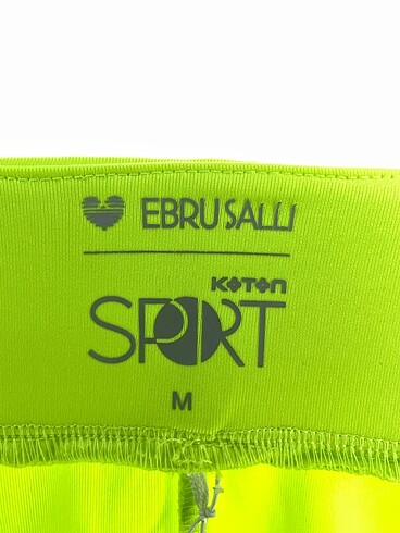 m Beden yeşil Renk Koton Mini Şort %70 İndirimli.