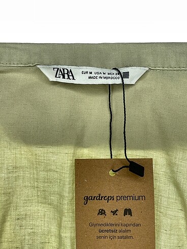 m Beden yeşil Renk Zara Kısa Tulum %70 İndirimli.