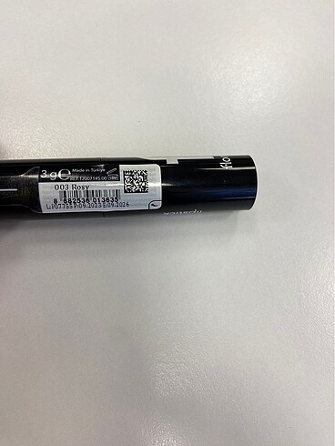 Beden pembe Renk Flormar Creamy Stylo lipstick 003 rossy