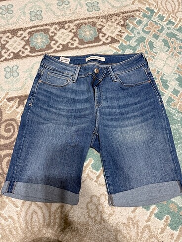 Mavi jeans kot şort