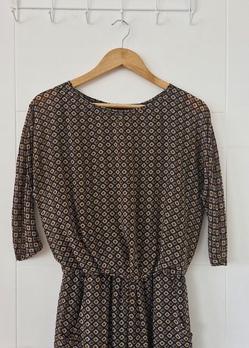 Bohem Kadın Midi Elbise - Görsel 4