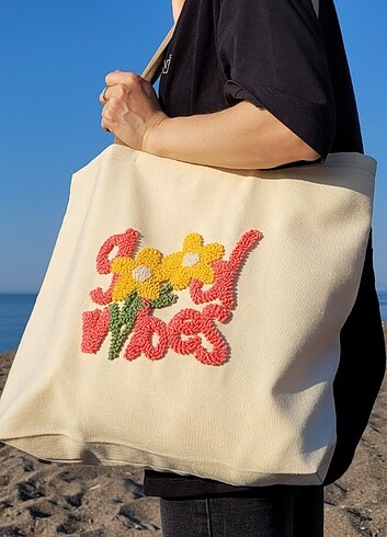 Punch good vibes plaj çantası 