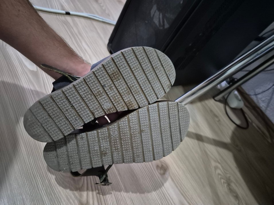 Deripabuç Kahverengi Kadın Sandalet - Görsel 3