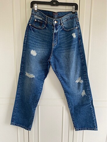Marks&Spencer Yırtık mom jean
