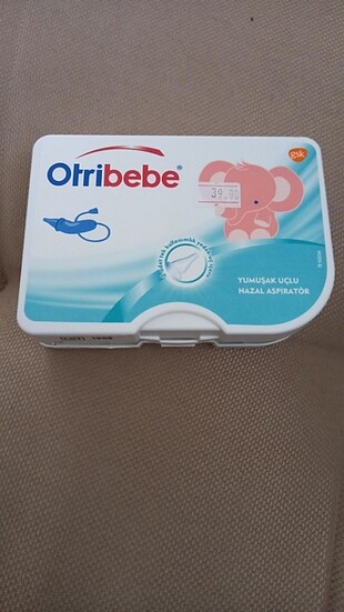 Otribebe burun aspiratörü ve tek kullanımlık uç 