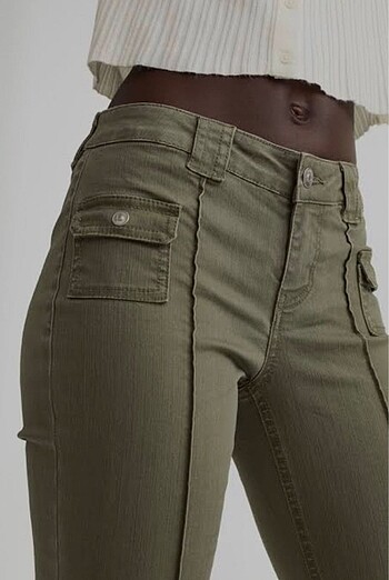 H&M vintage İspanyol paça pantolon y2k