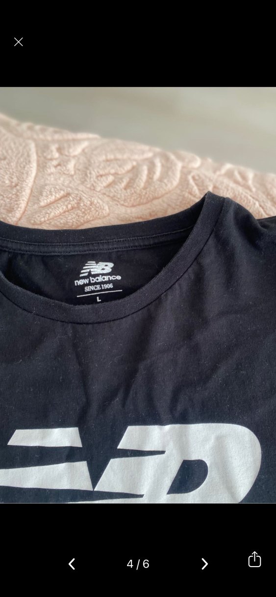 New Balance Siyah Erkek Kısa Kollu Tişört - Görsel 3