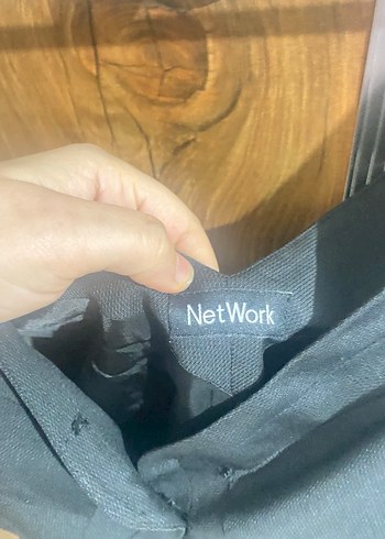 Siyah V Yaka Drapeli Midi Elbise - Görsel 6