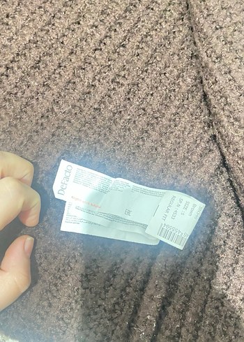 Kahverengi Triko Kadın Hırka - Görsel 6