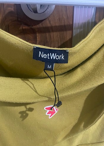 Drapeli Sarı Midi Kadın Abiye Elbise - Görsel 4