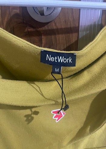 Drapeli Sarı Midi Kadın Abiye Elbise - Görsel 5