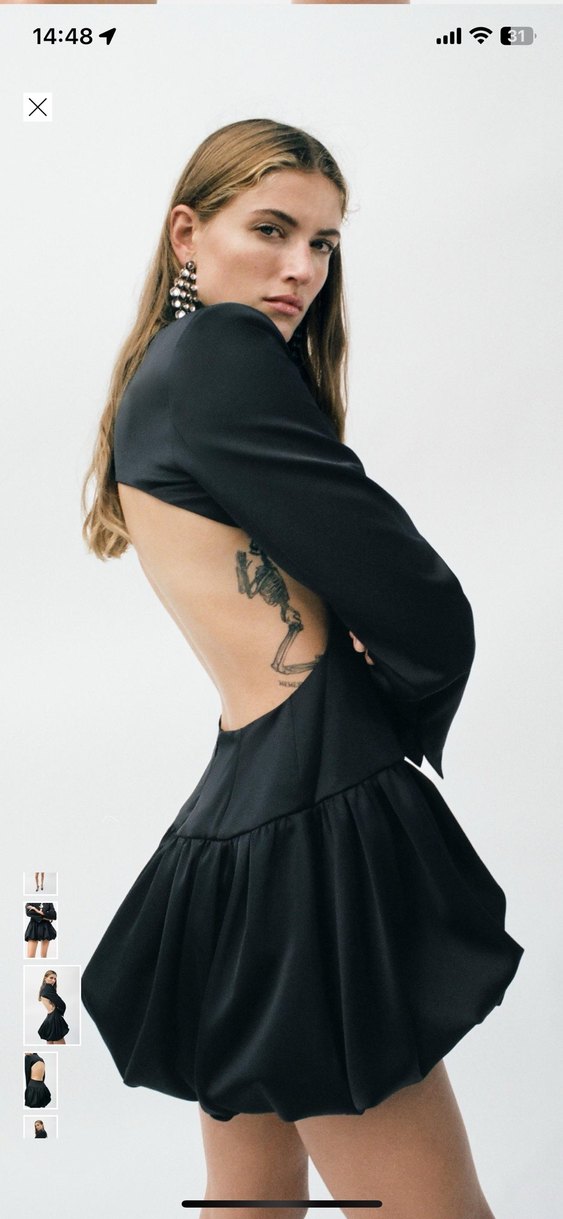 Zara mini elbise - Görsel 2