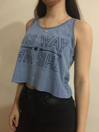 Sıfır kol t-shirt