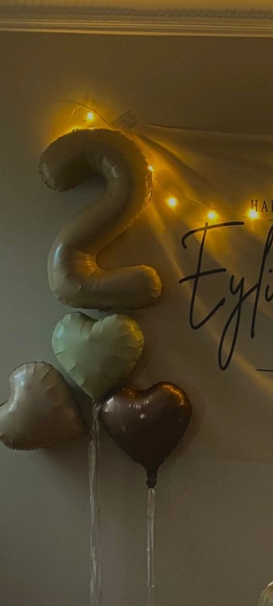 Doğum Günü Parti Süsleri - Kahverengi - Görsel 4