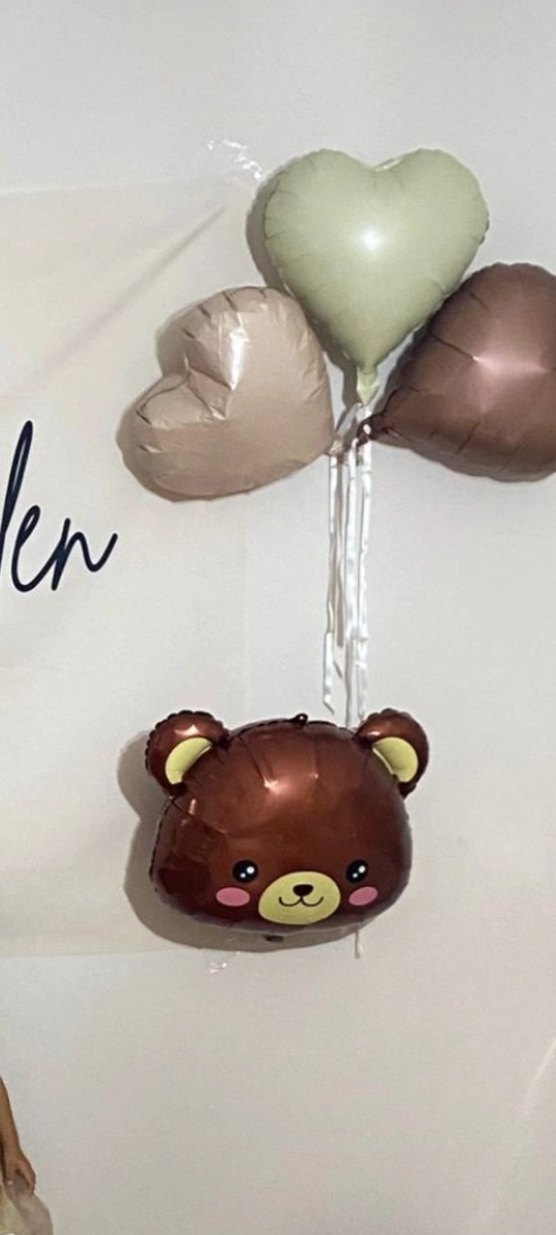 Doğum Günü Parti Süsleri - Kahverengi - Görsel 3