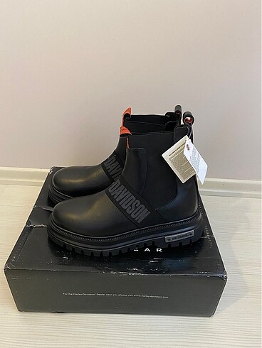 Harley Davidson Polperro Erkek Siyah Bot
