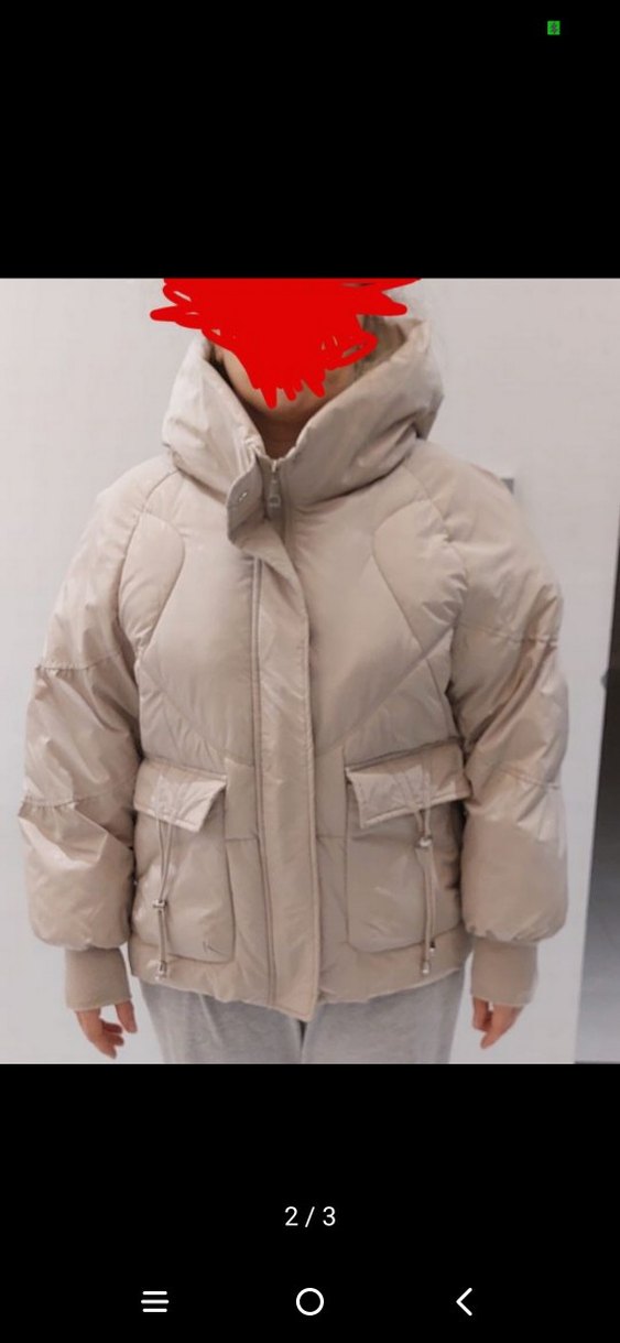 owersize kadın şişme mont - Görsel 2