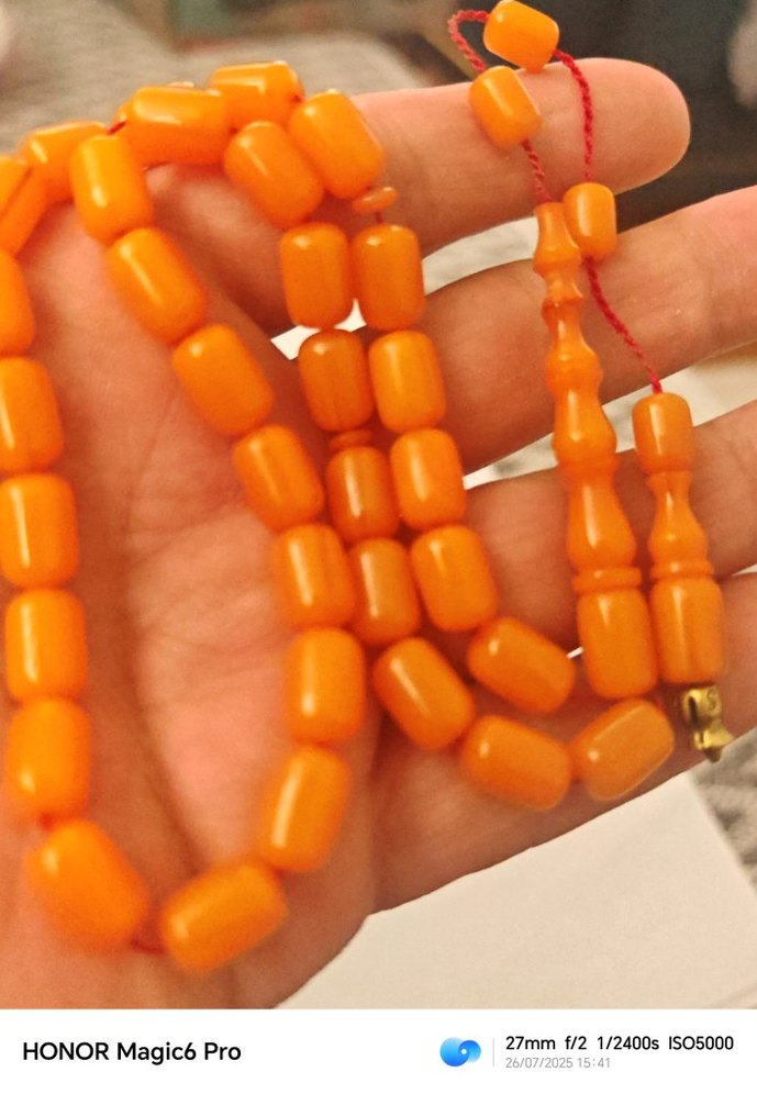 Selçuk kamacı tesbih... Osmanlı miskevi. - Görsel 4