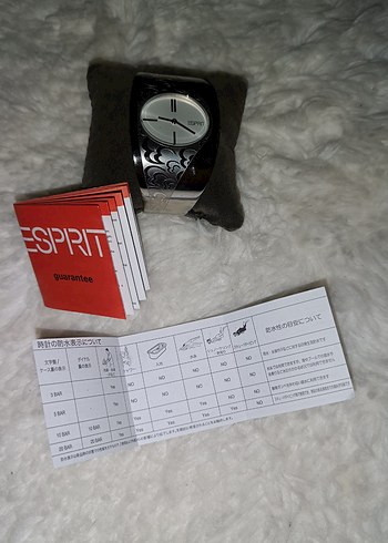 ESPRIT Gri Vintage Kadın Kol Saati - Görsel 6