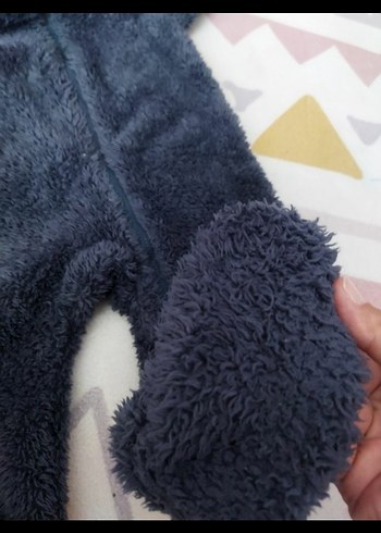 carters 6-9 ay peluş tulum - Görsel 6