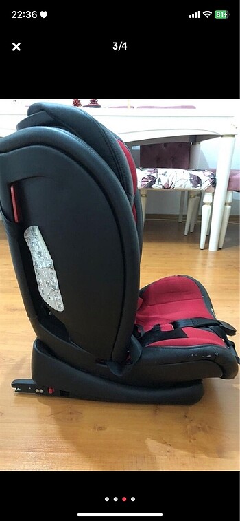 9- 36 kg Beden Kraft tecno fix oto koltuğu