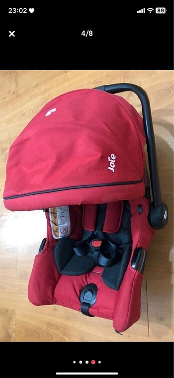 9- 36 kg Beden kırmızı Renk Joie puset