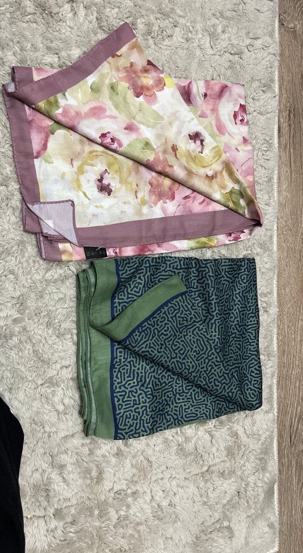 Kadın Çok Renkli Bohem Desenli Şal - Görsel 2