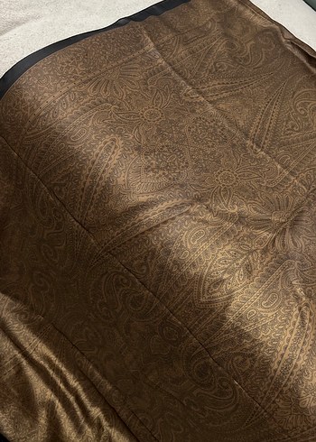 Kahverengi Kadın Şal - Görsel 4