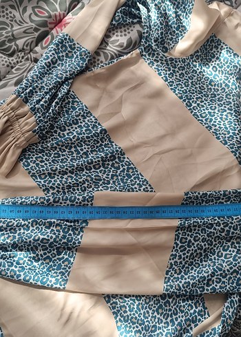 Camel Renkli leopar Desenli Uzun Kesim - Görsel 3