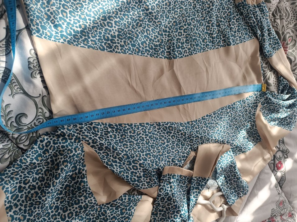 Camel Renkli leopar Desenli Uzun Kesim - Görsel 4