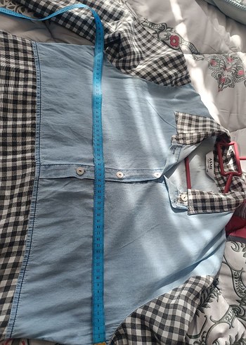 Düğmeli Kot Gömlek Kadın ASME - Görsel 3