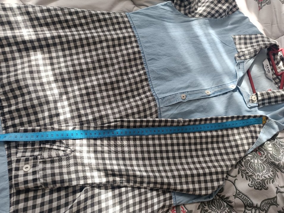 Düğmeli Kot Gömlek Kadın ASME - Görsel 2