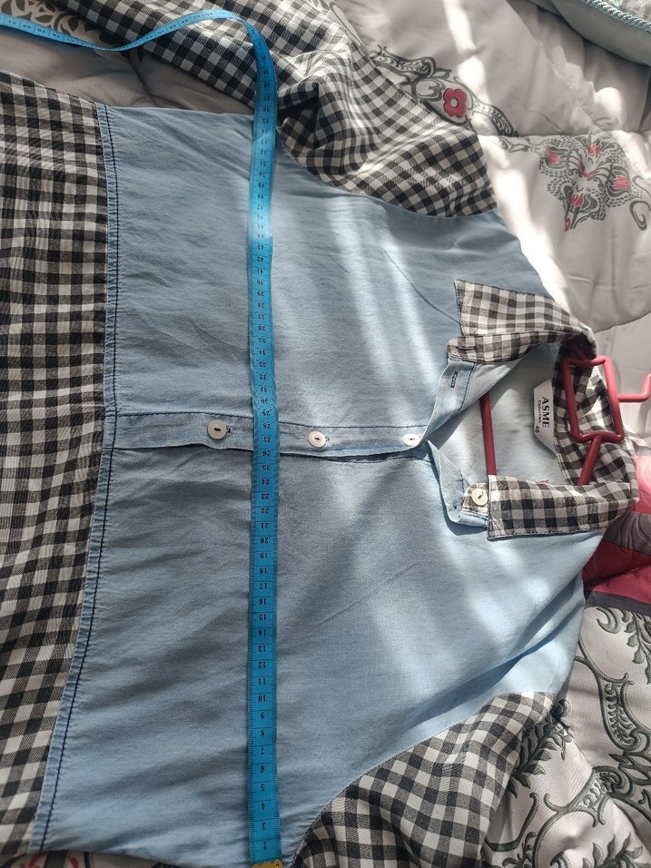 Düğmeli Kot Gömlek Kadın ASME - Görsel 3