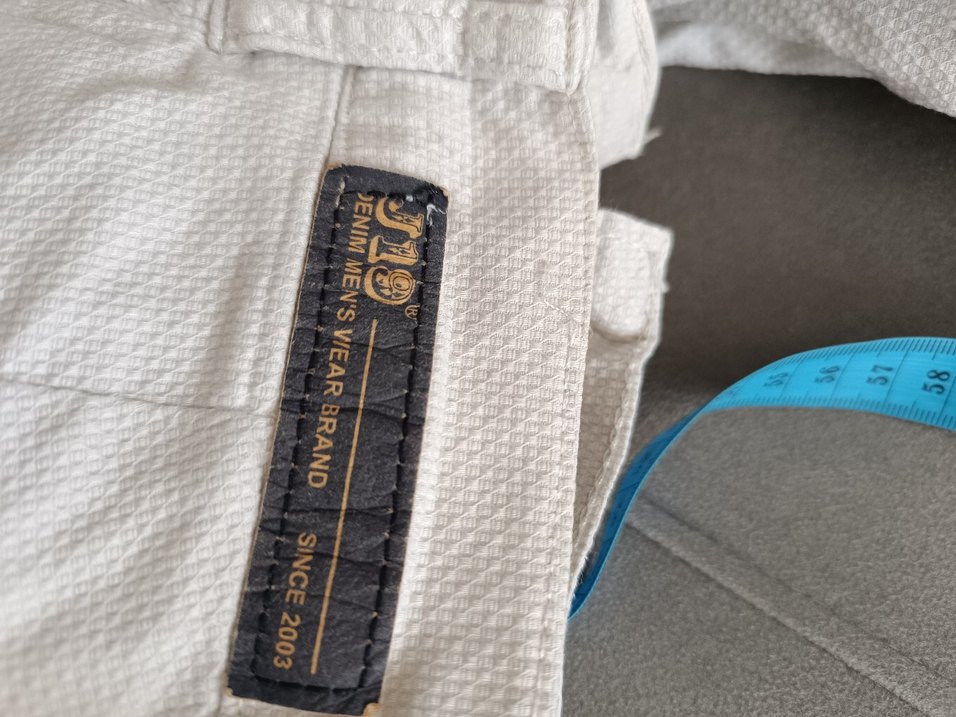 Bej Erkek Keten Rahat Kesim Pantolon - Görsel 4