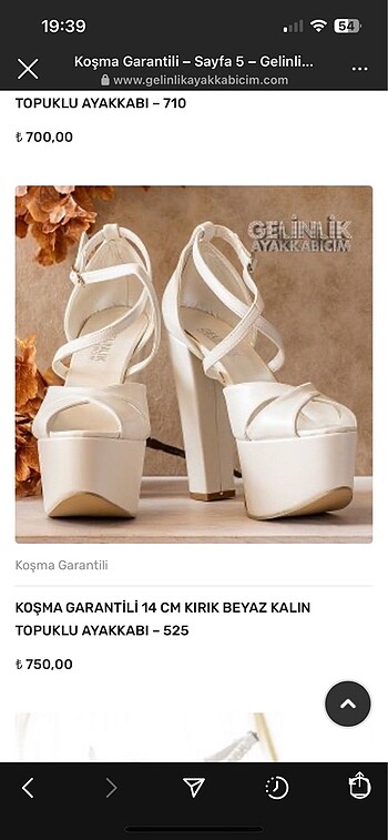 Diğer Gelin ayakkabısı