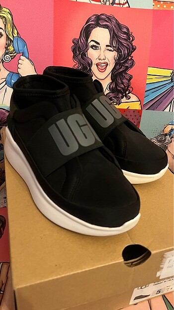 36 Beden siyah Renk UGG W NEUTRA SNEAKER BLACK