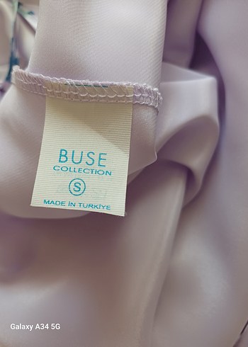 Uzun Mor Tie-Dye Kadın 5 parça gecelik takımı - Görsel 14