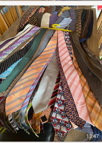 Erkek Çok Renkli İş Kravatları - Görsel 2