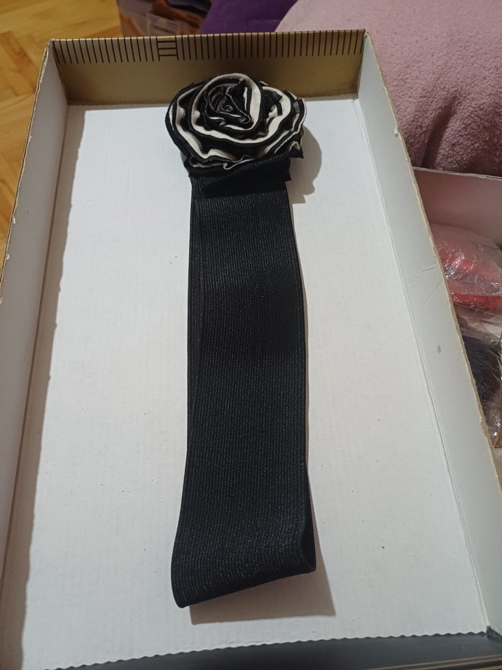 Kadın Siyah lastikli kemer - Görsel 4