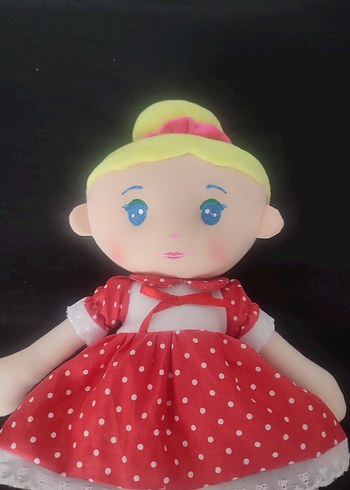Renkli Puantiyeli Kırmızı Bebek Oyuncak