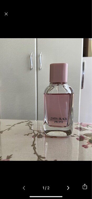 zara black peony parfüm