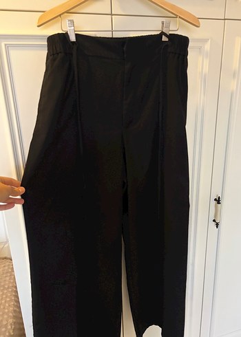 Zara Siyah Yuksek Bel Pantolon