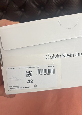 42 Beden Calvin Klein Beyaz Platform Sneakers