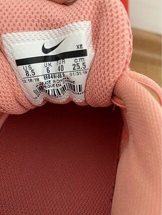 40 Beden turuncu Renk Nike spor ayakkabı
