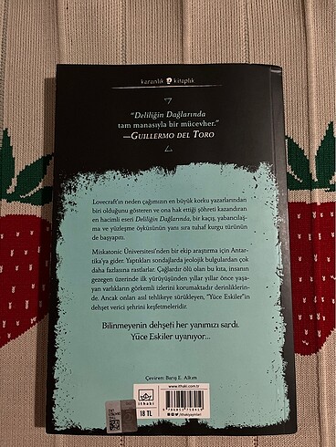 Deliliğin Dağlarında, H. P. Lovecraft